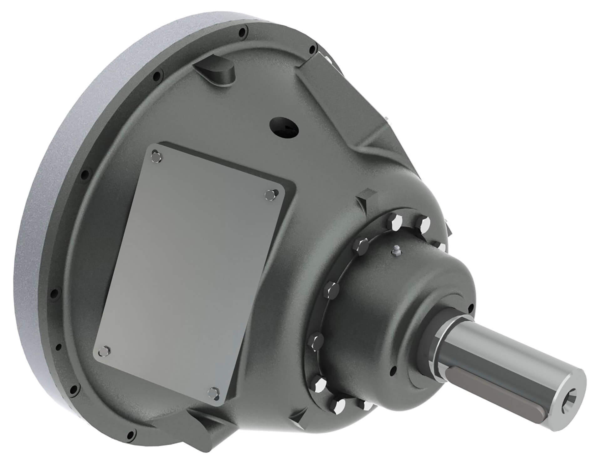 Planox® PPRA, pneumatisch schaltbar, Gehäuseausführung, radiale Luftzufuhr