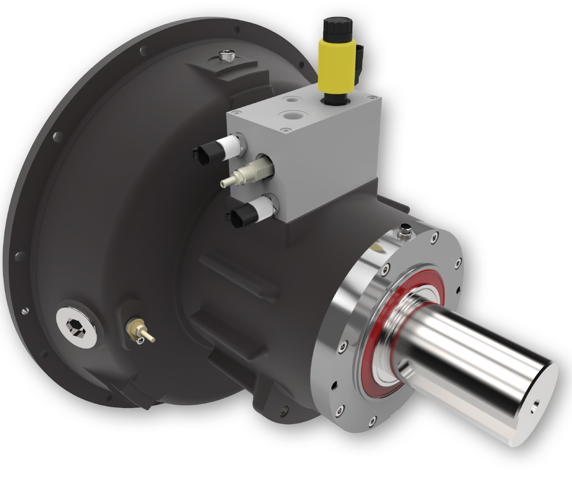 Planox® PHRA, hydraulisch schaltbar, Gehäuseausführung, radiale Ölzufuhr